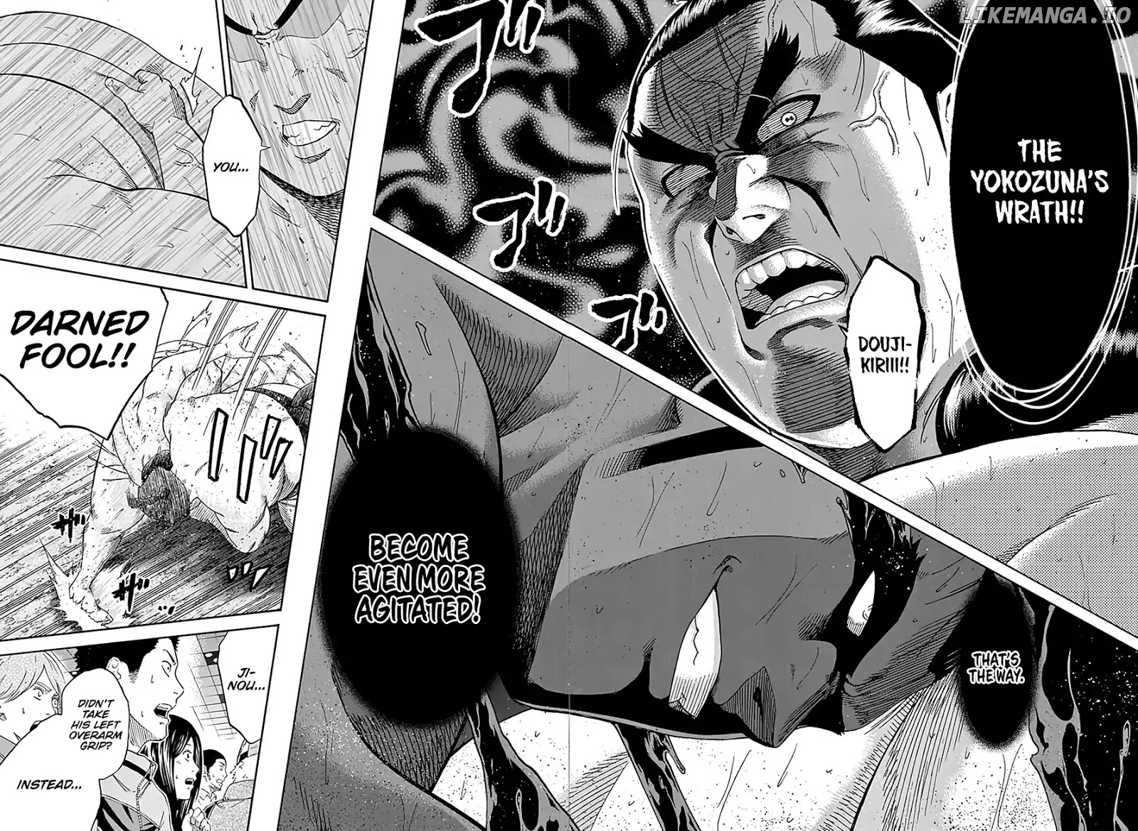 Hinomaru Zumou chapter 188 - page 4