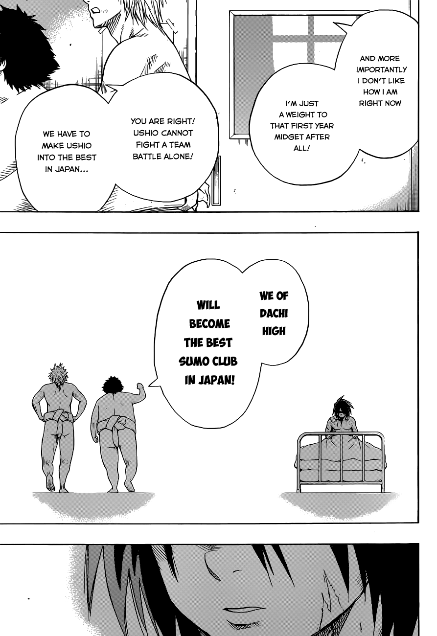 Hinomaru Zumou chapter 11 - page 17