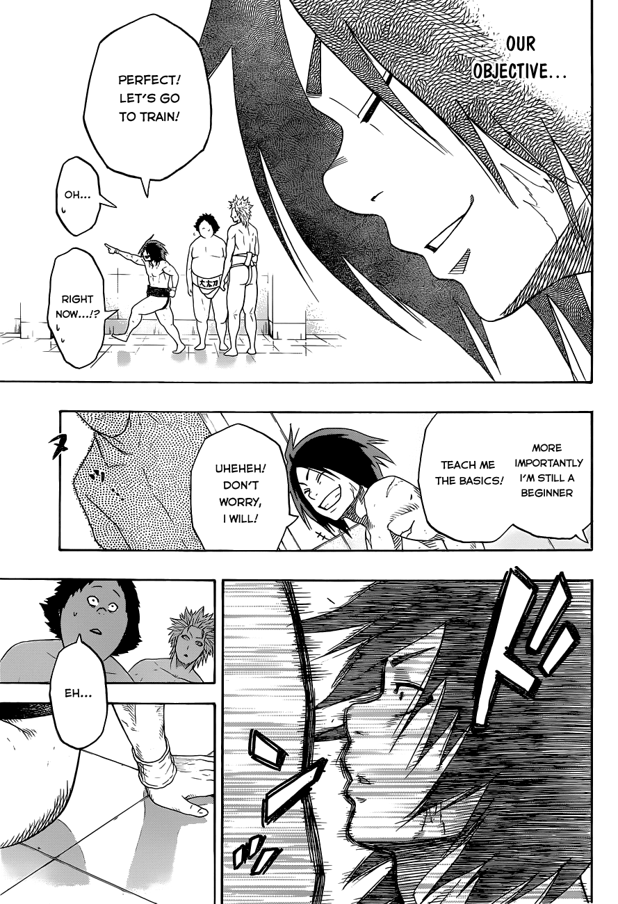Hinomaru Zumou chapter 11 - page 19