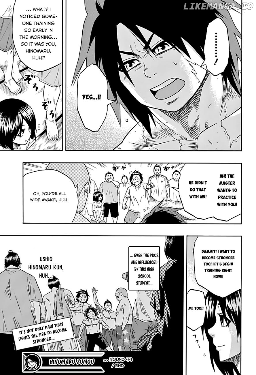 Hinomaru Zumou chapter 44 - page 20