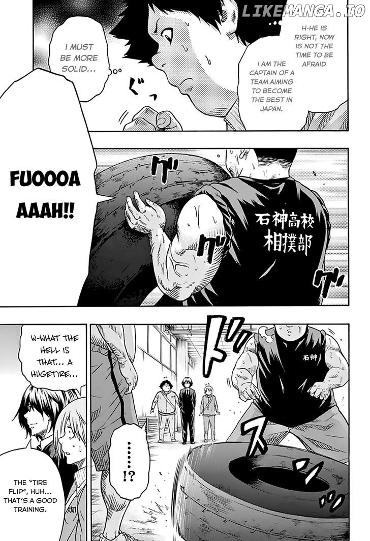 Hinomaru Zumou chapter 45 - page 10