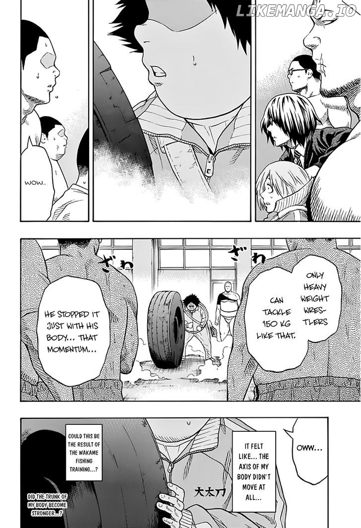 Hinomaru Zumou chapter 45 - page 16