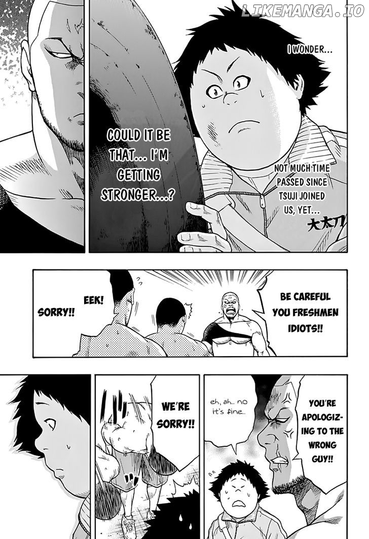 Hinomaru Zumou chapter 45 - page 17