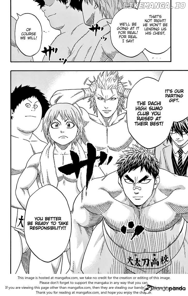 Hinomaru Zumou chapter 154 - page 18