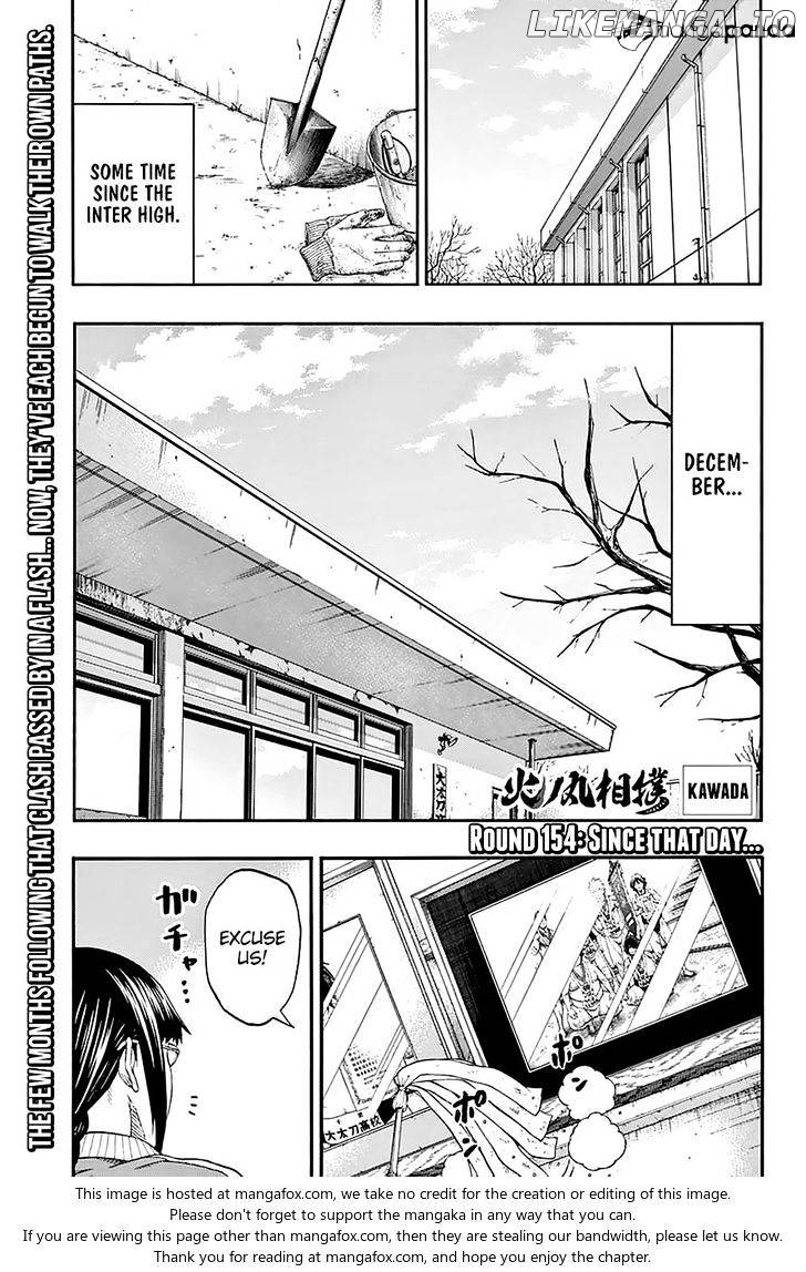 Hinomaru Zumou chapter 154 - page 2
