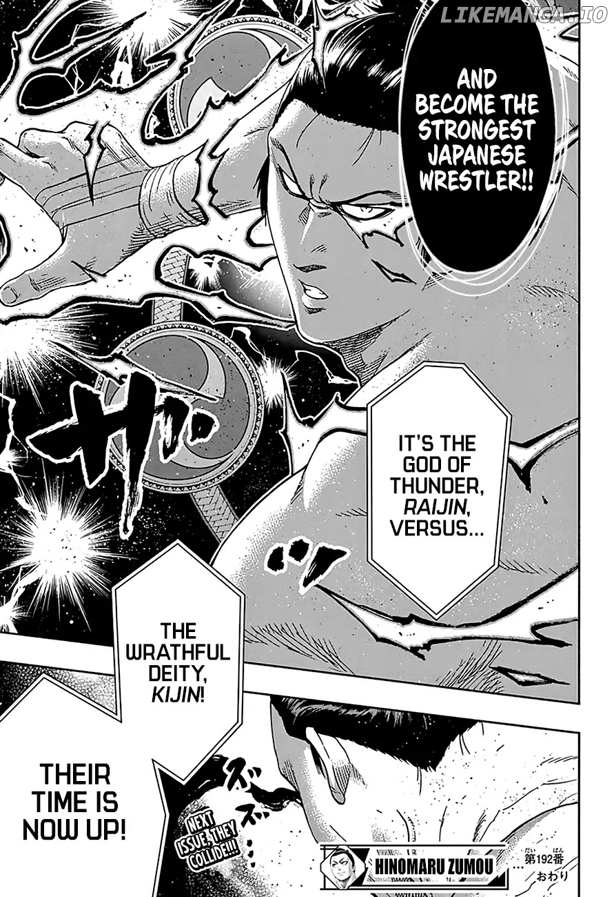 Hinomaru Zumou chapter 192 - page 20
