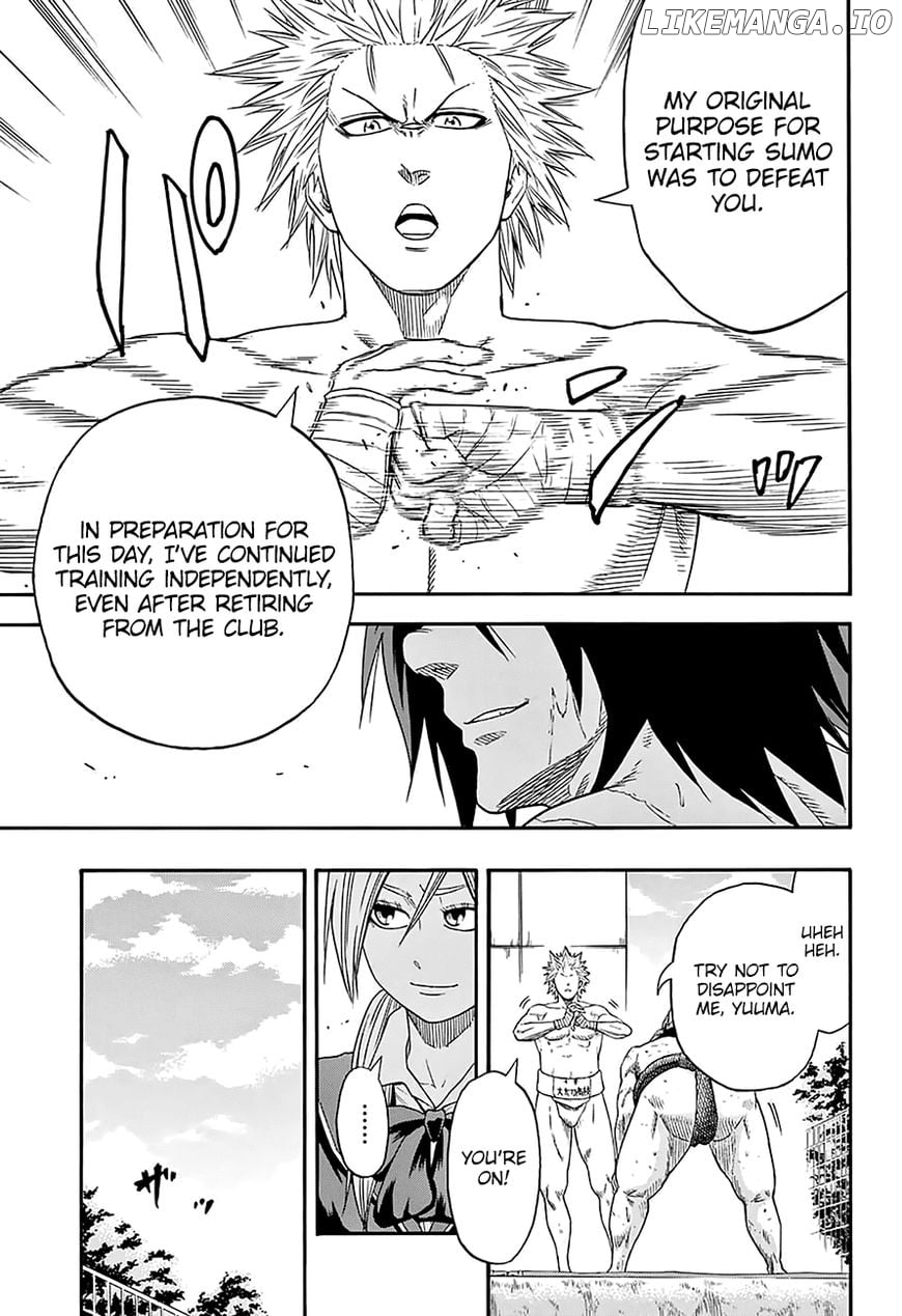 Hinomaru Zumou chapter 155 - page 13