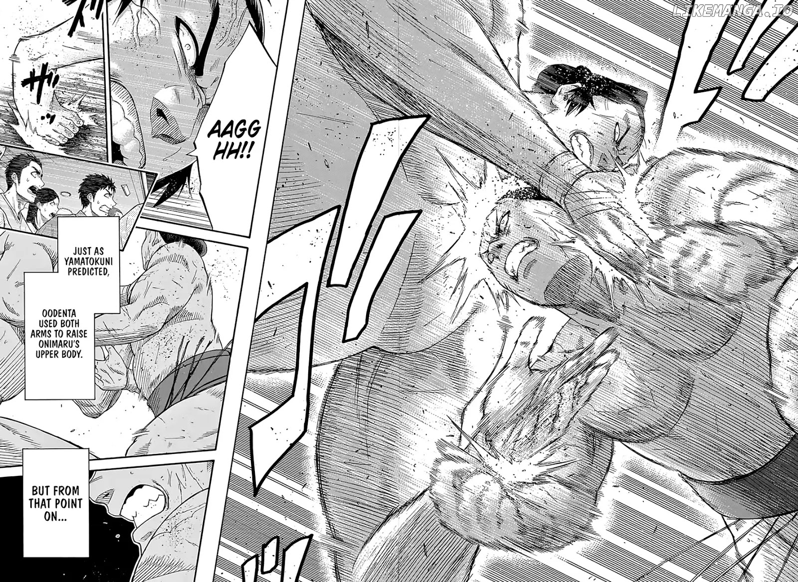 Hinomaru Zumou chapter 193 - page 8