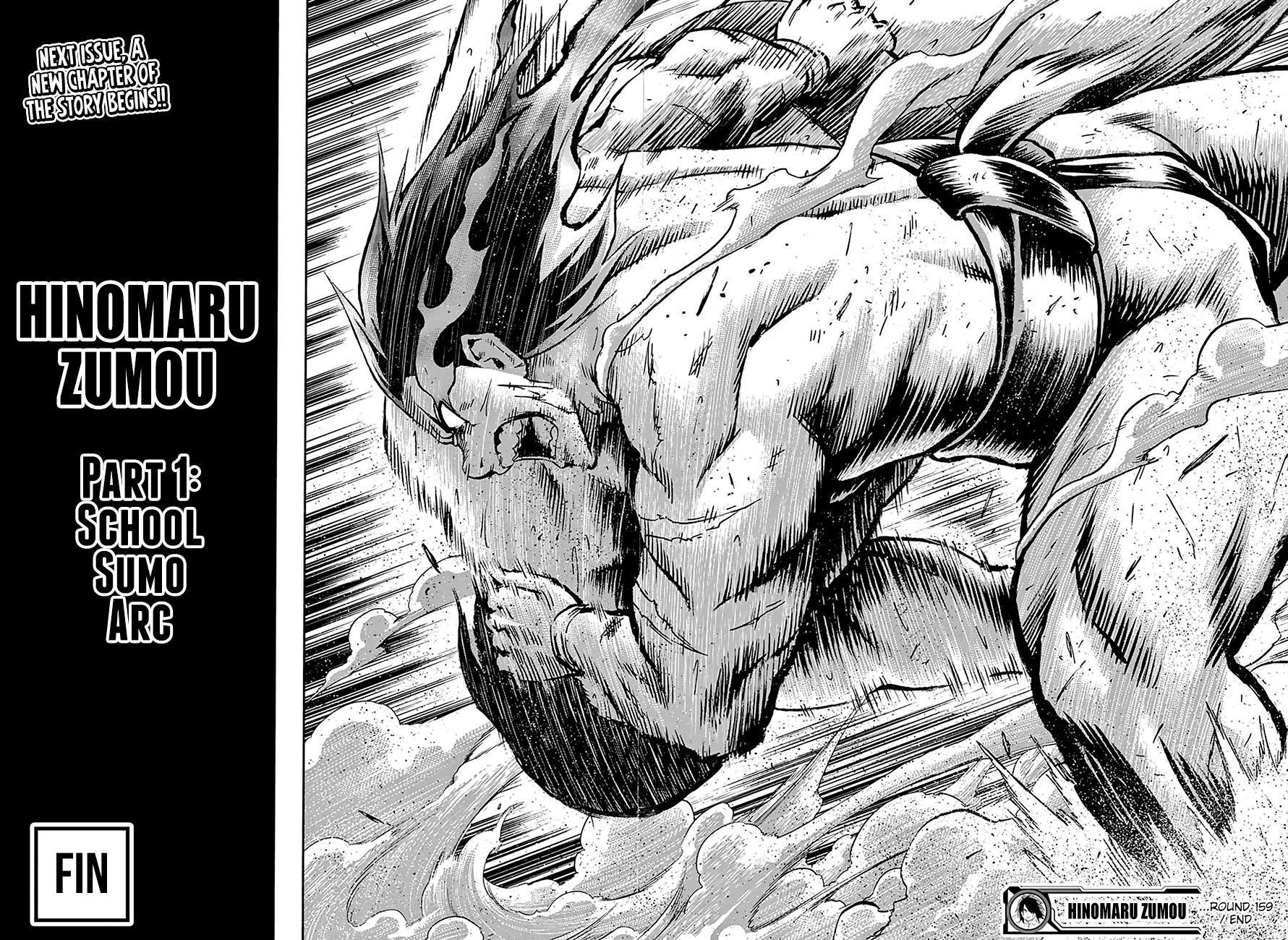 Hinomaru Zumou chapter 159 - page 19
