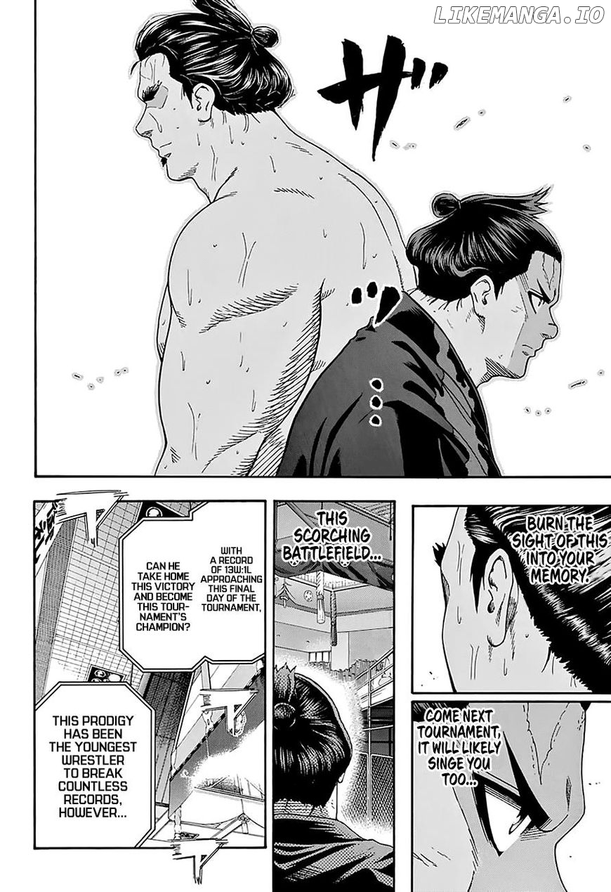 Hinomaru Zumou chapter 166 - page 16