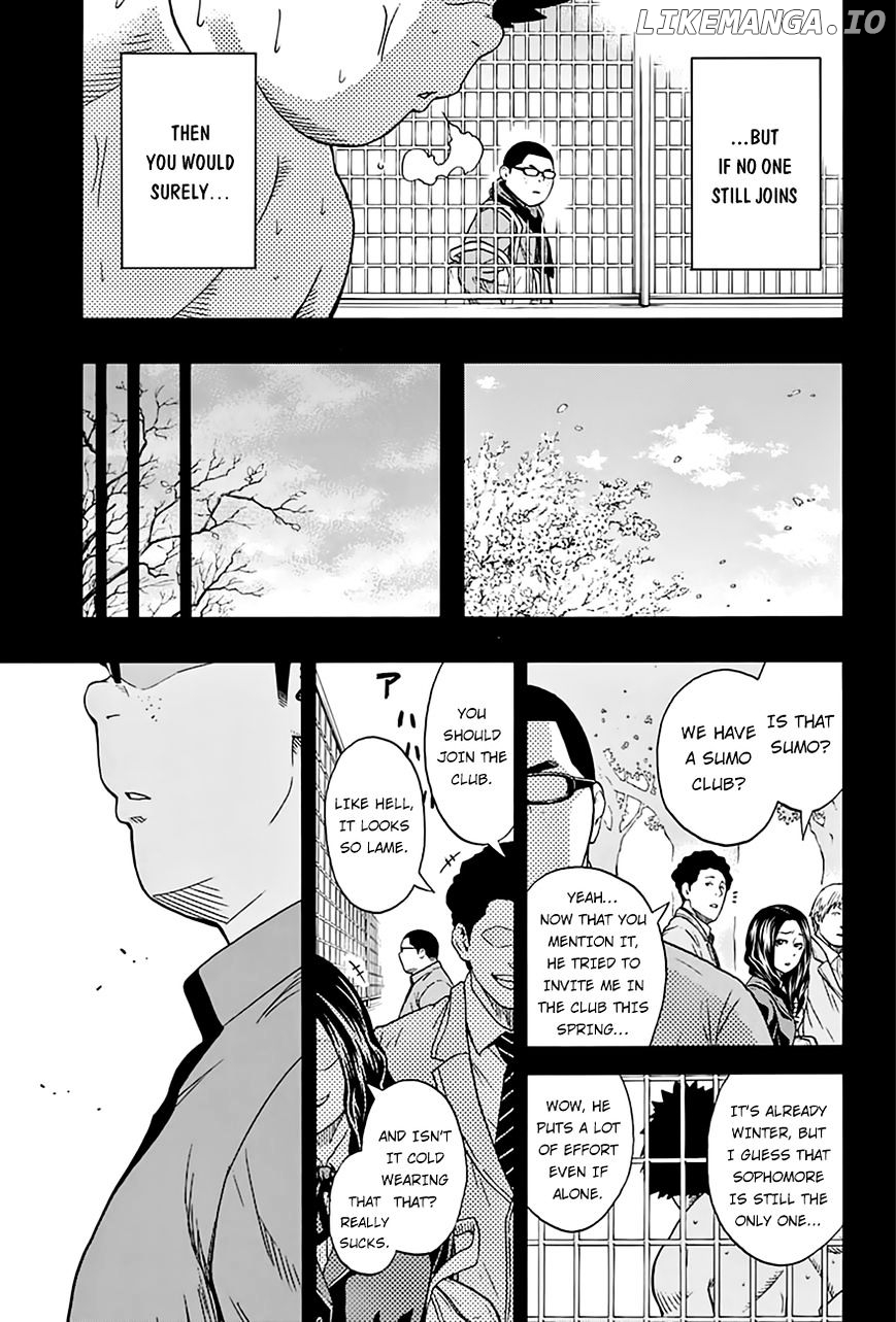 Hinomaru Zumou chapter 61 - page 16