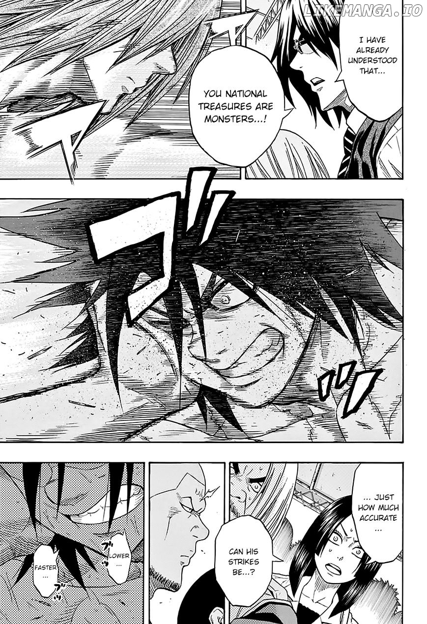 Hinomaru Zumou chapter 64 - page 13
