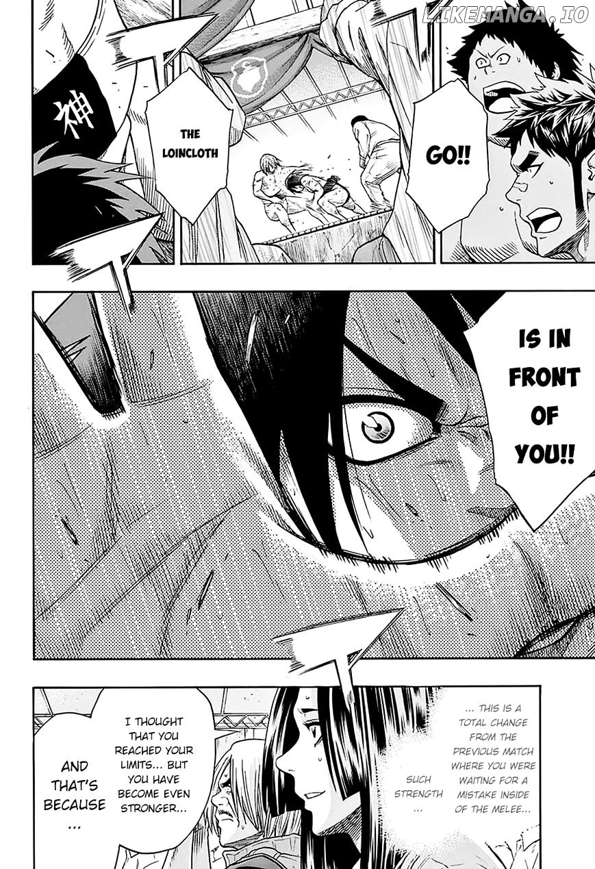 Hinomaru Zumou chapter 64 - page 15