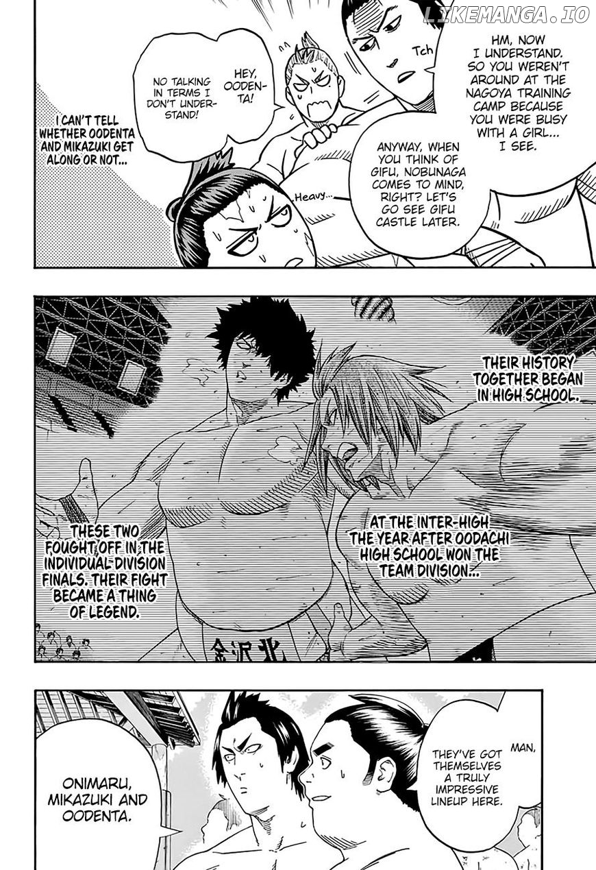 Hinomaru Zumou chapter 175 - page 12