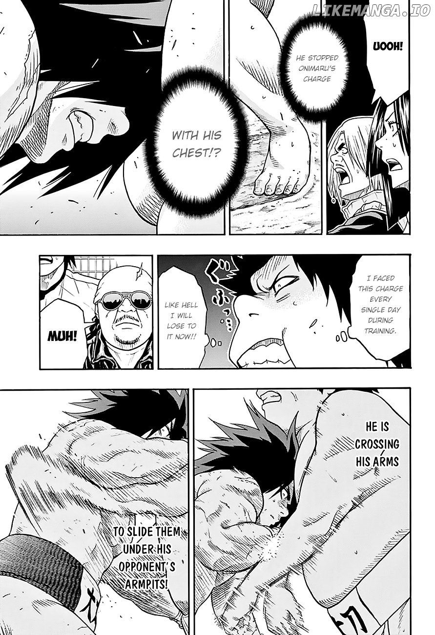 Hinomaru Zumou chapter 71 - page 16