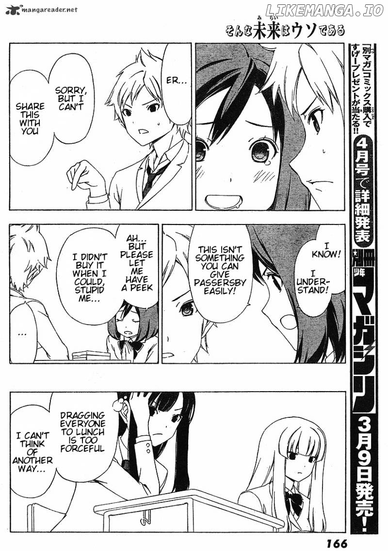 Sonna Mirai Wa Uso De Aru chapter 6 - page 6