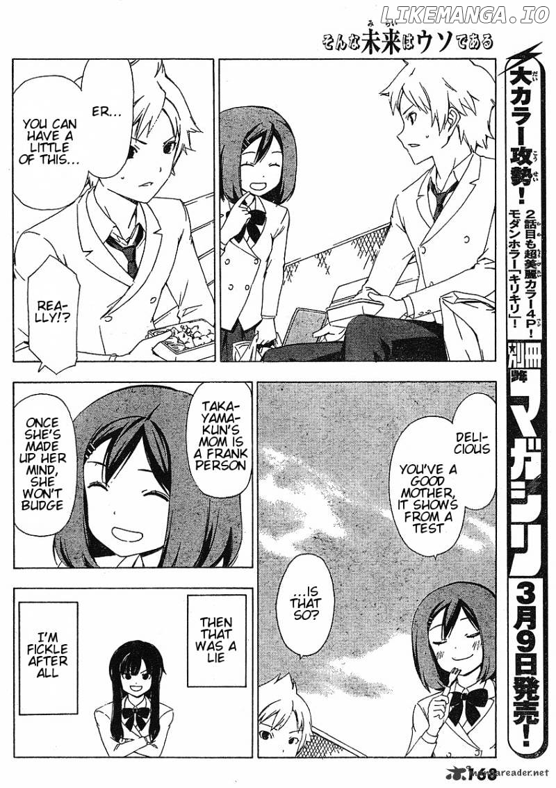 Sonna Mirai Wa Uso De Aru chapter 6 - page 8