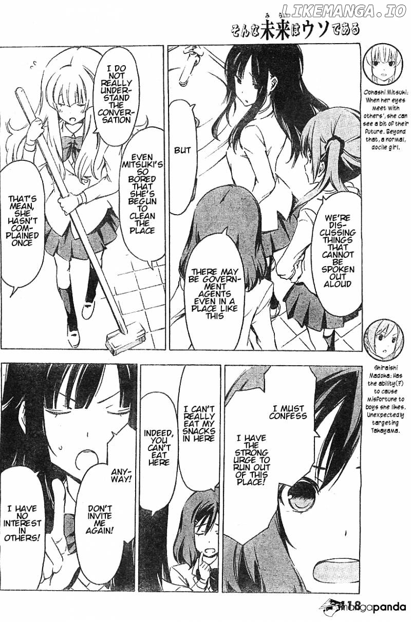 Sonna Mirai Wa Uso De Aru Chapter 55 - page 4