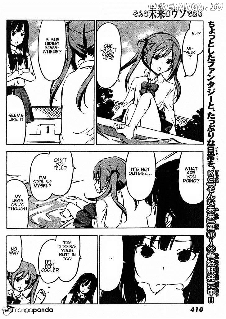 Sonna Mirai Wa Uso De Aru Chapter 59 - page 6