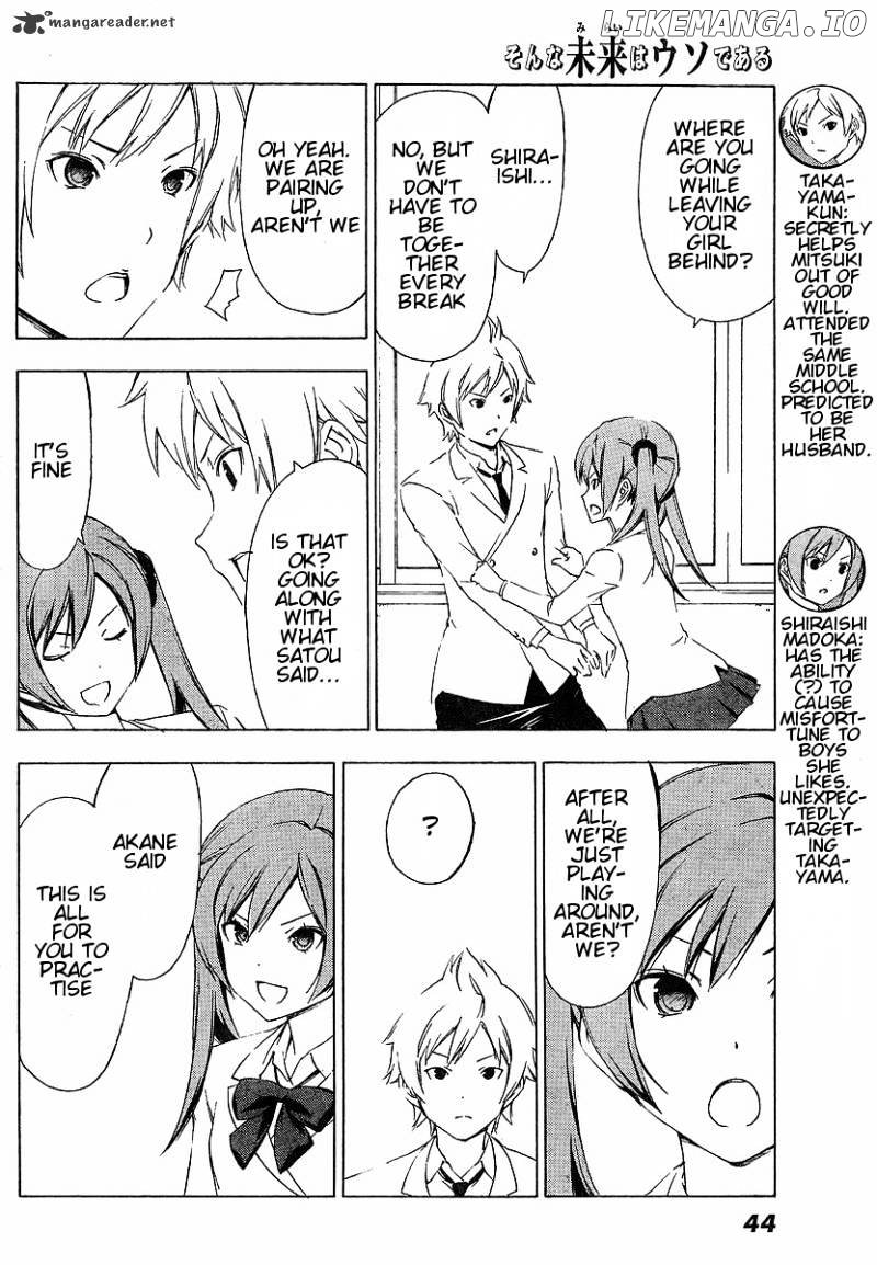 Sonna Mirai Wa Uso De Aru chapter 13 - page 4
