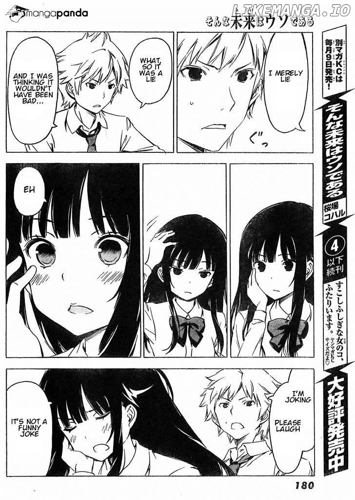 Sonna Mirai Wa Uso De Aru Chapter 62 - page 8