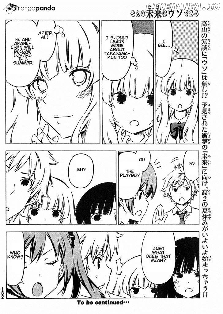 Sonna Mirai Wa Uso De Aru Chapter 62 - page 10