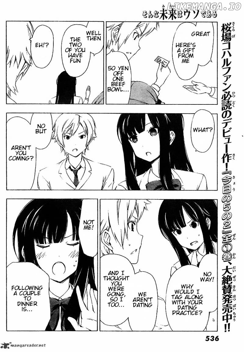 Sonna Mirai Wa Uso De Aru chapter 14 - page 6