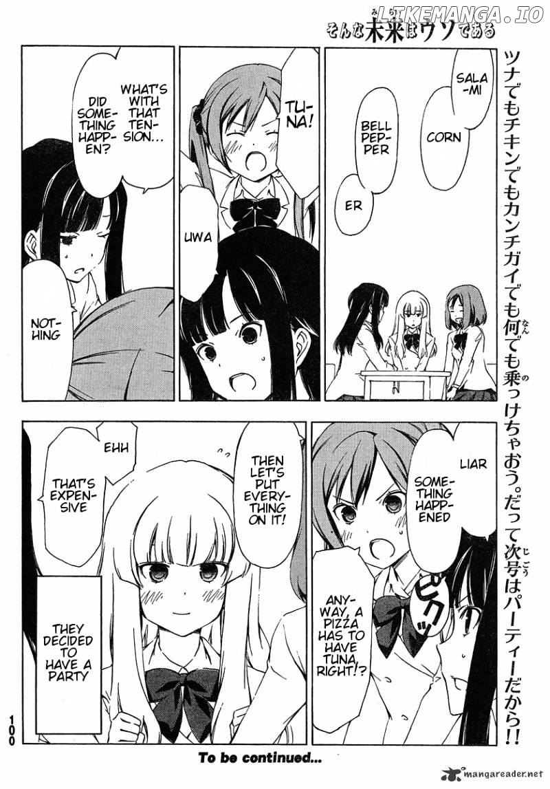 Sonna Mirai Wa Uso De Aru Chapter 15 - page 10