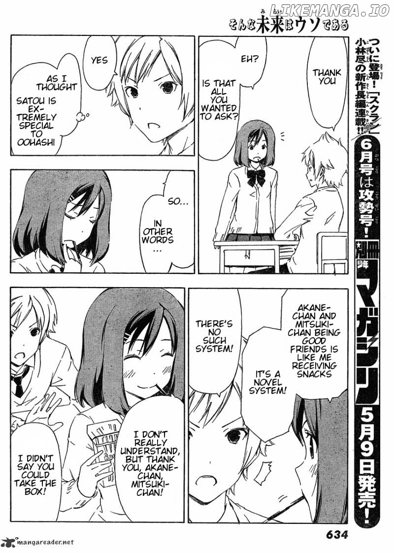 Sonna Mirai Wa Uso De Aru Chapter 20 - page 8