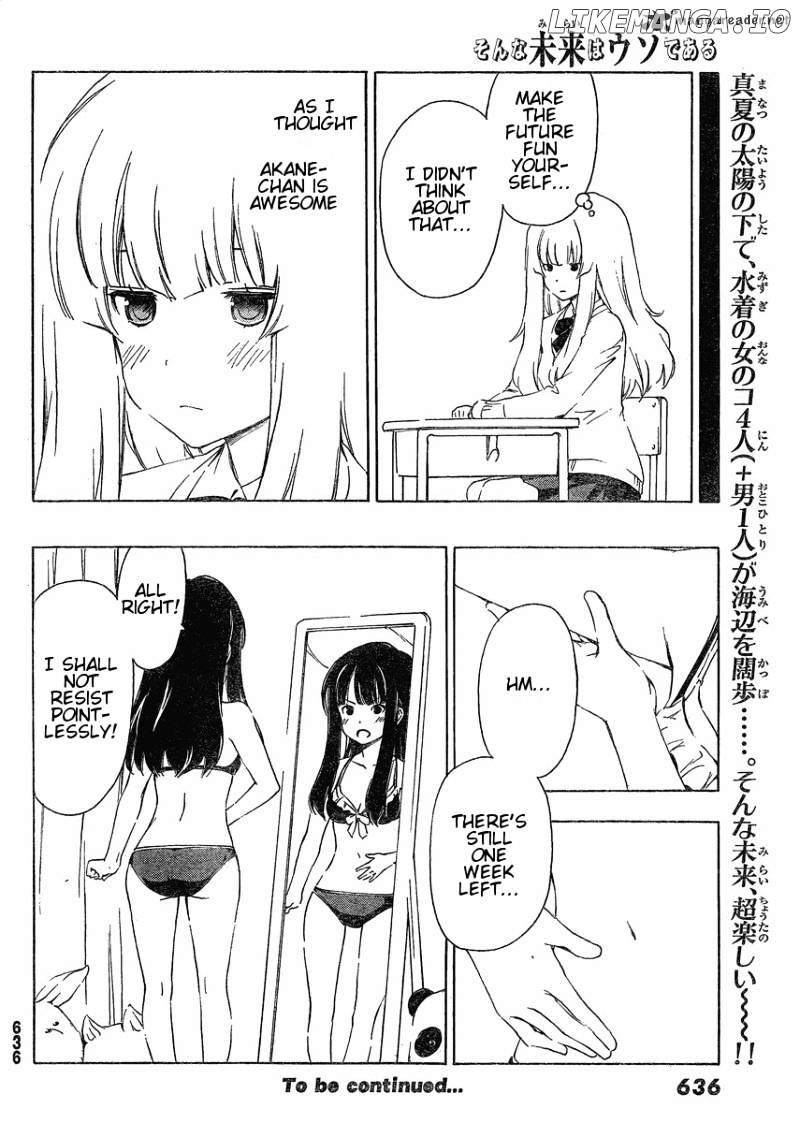 Sonna Mirai Wa Uso De Aru Chapter 20 - page 10