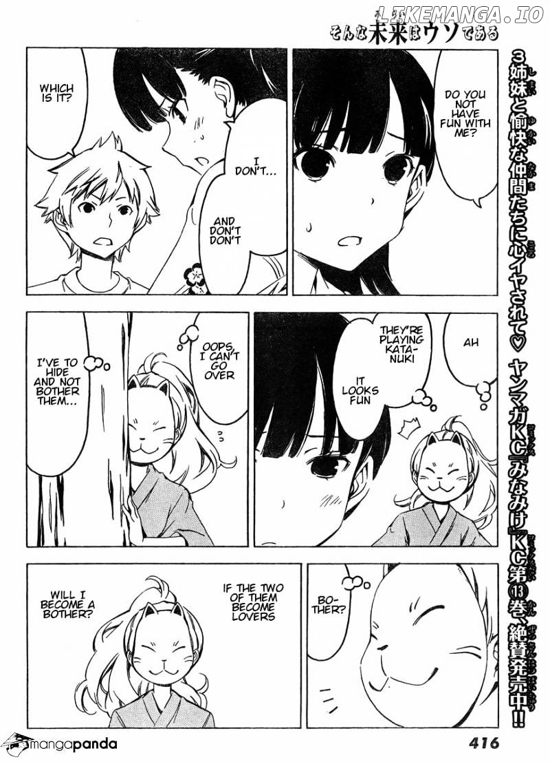 Sonna Mirai Wa Uso De Aru Chapter 74 - page 6