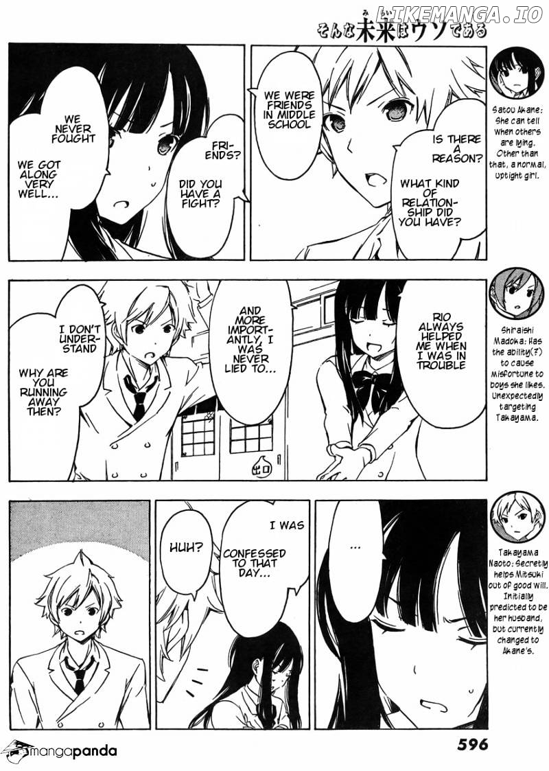 Sonna Mirai Wa Uso De Aru chapter 36 - page 4