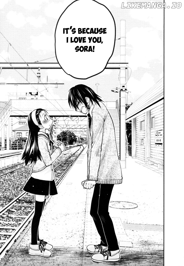 Sora X Rira – Sorairo No Lila To Okubyou Na Boku chapter 1 - page 28