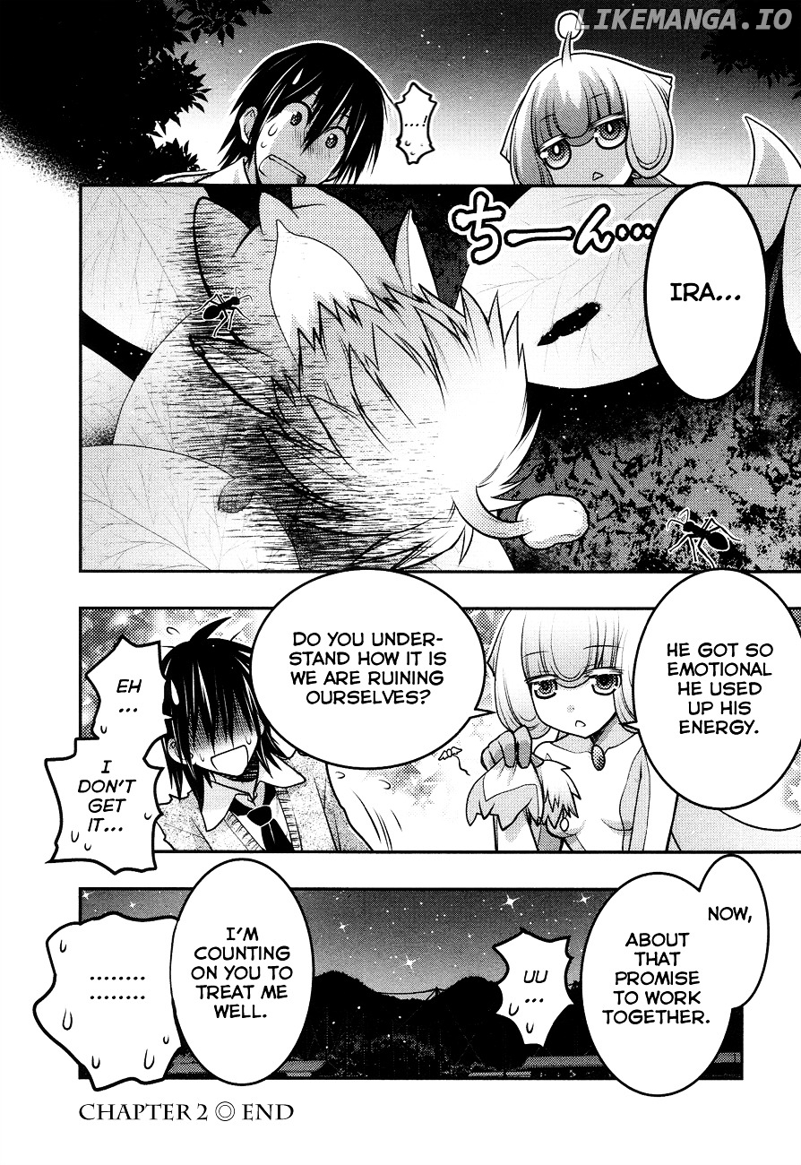 Sora X Rira – Sorairo No Lila To Okubyou Na Boku chapter 2 - page 36