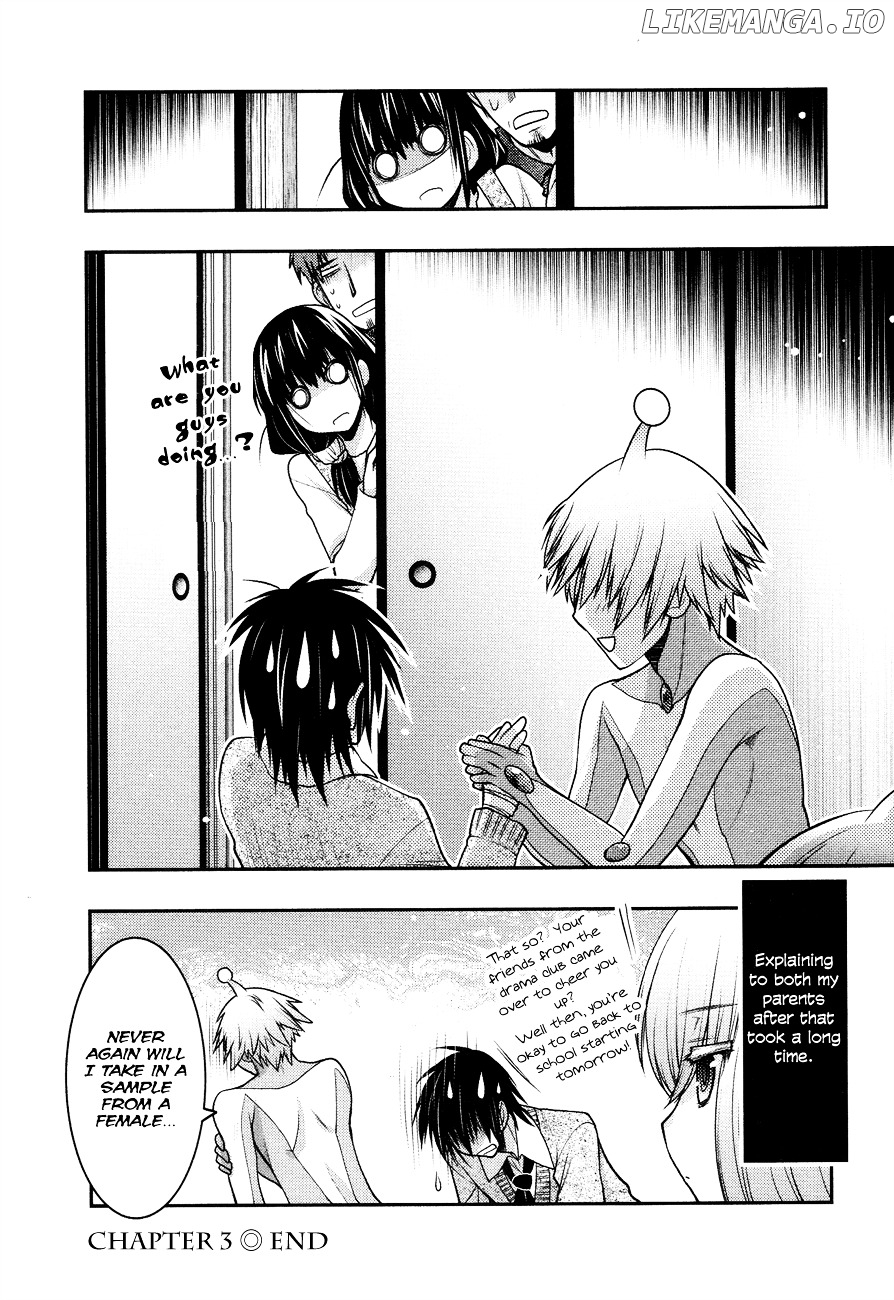 Sora X Rira – Sorairo No Lila To Okubyou Na Boku chapter 3 - page 36