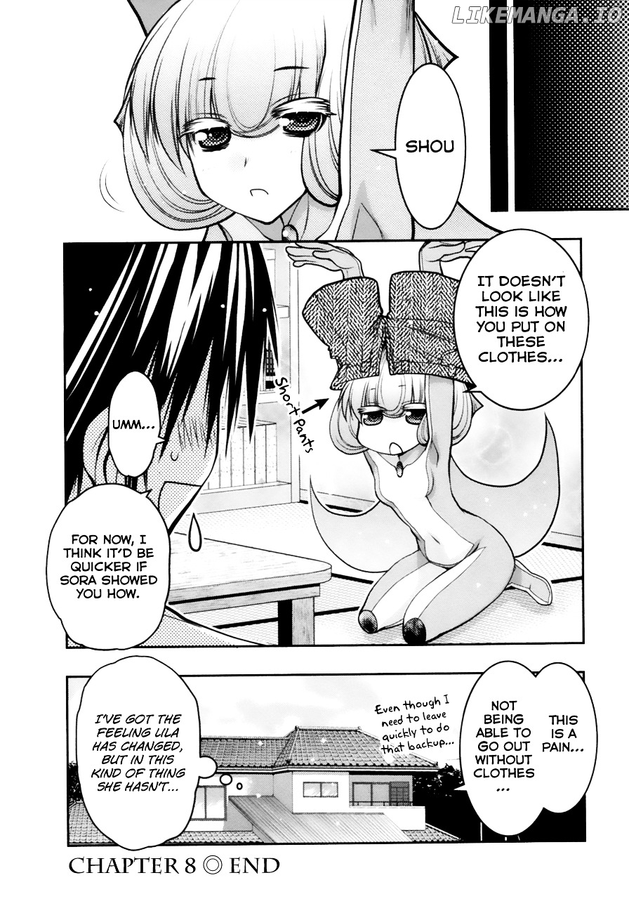 Sora X Rira – Sorairo No Lila To Okubyou Na Boku chapter 8 - page 36