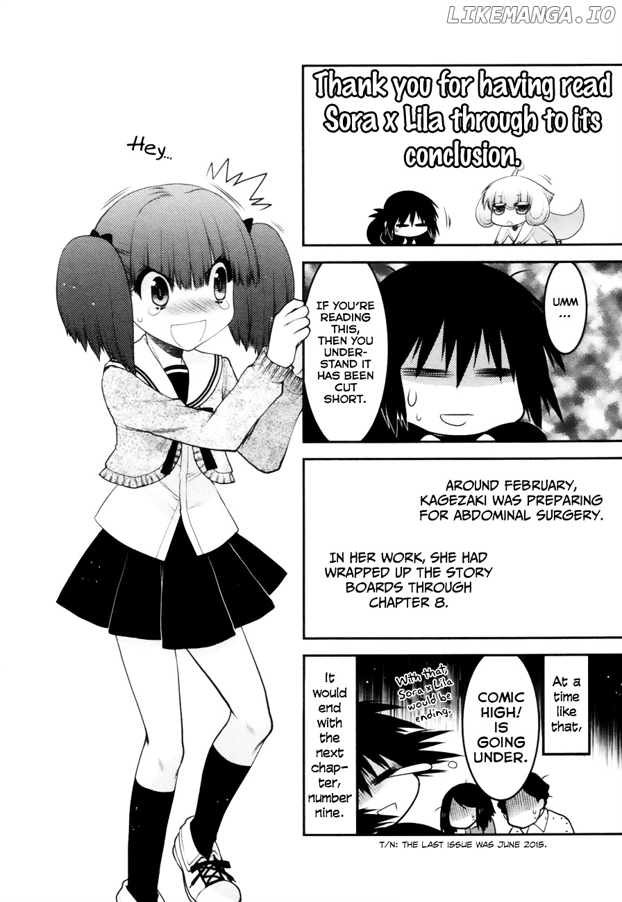 Sora X Rira – Sorairo No Lila To Okubyou Na Boku chapter 9 - page 41