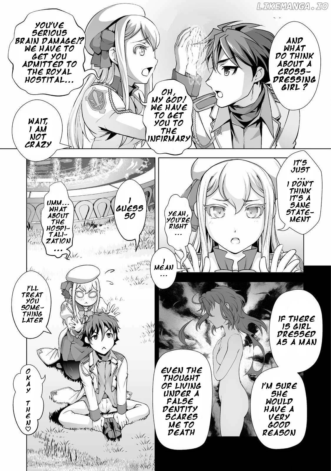 The Reward For Keeping Quiet Was Sex With Girls Dressed As Men chapter 2 - page 14