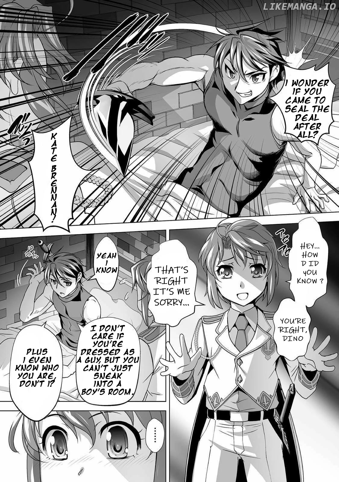 The Reward For Keeping Quiet Was Sex With Girls Dressed As Men chapter 3 - page 9