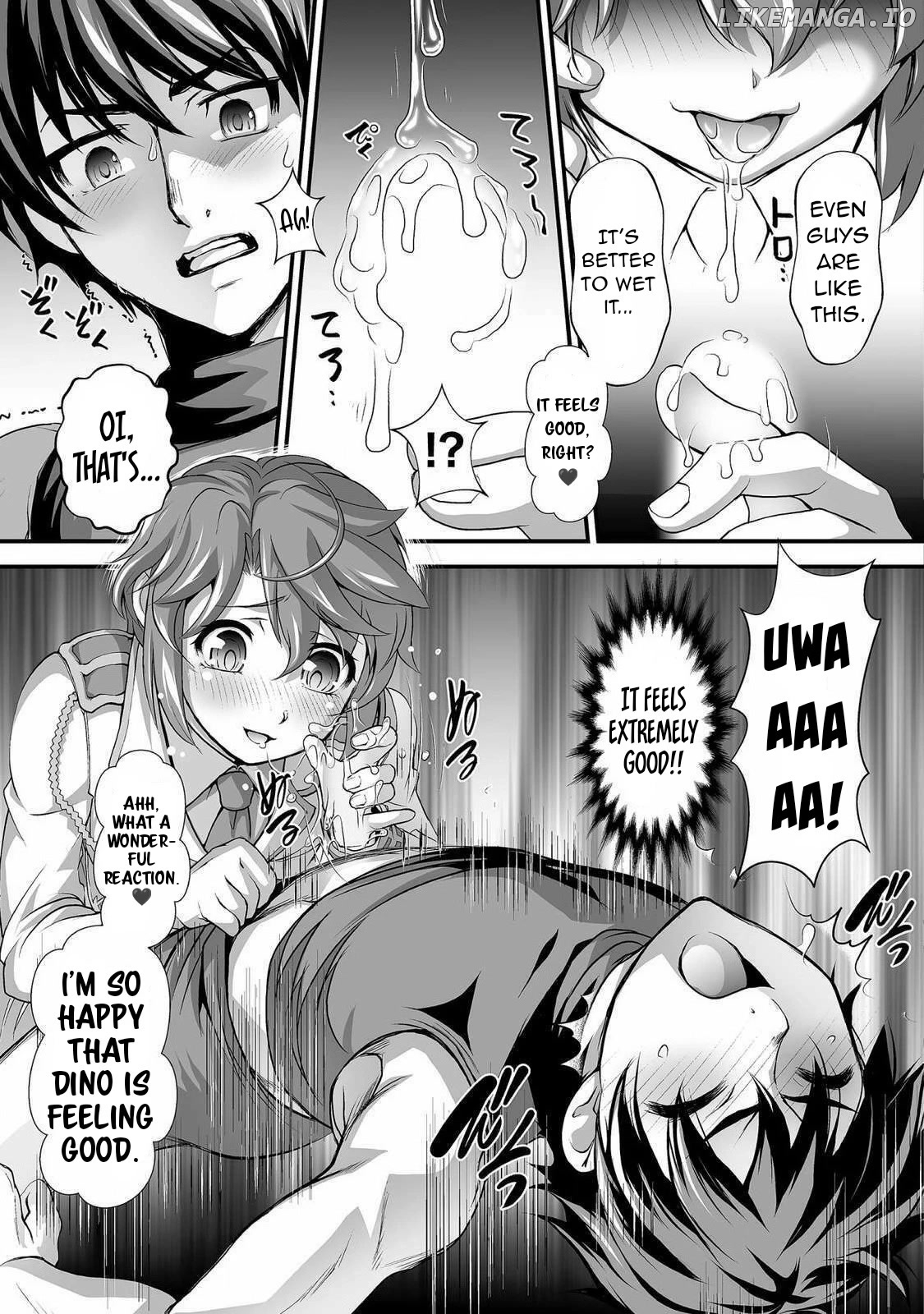The Reward For Keeping Quiet Was Sex With Girls Dressed As Men chapter 4 - page 8