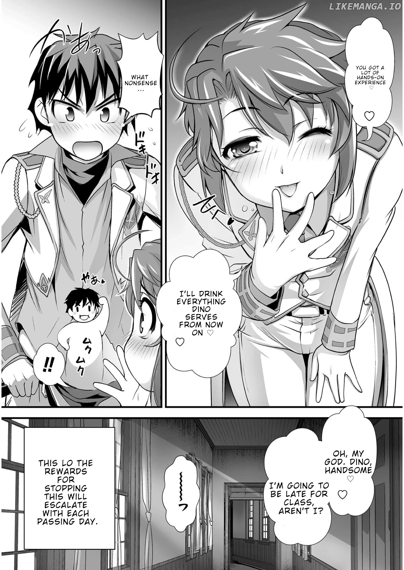 The Reward For Keeping Quiet Was Sex With Girls Dressed As Men chapter 5 - page 11