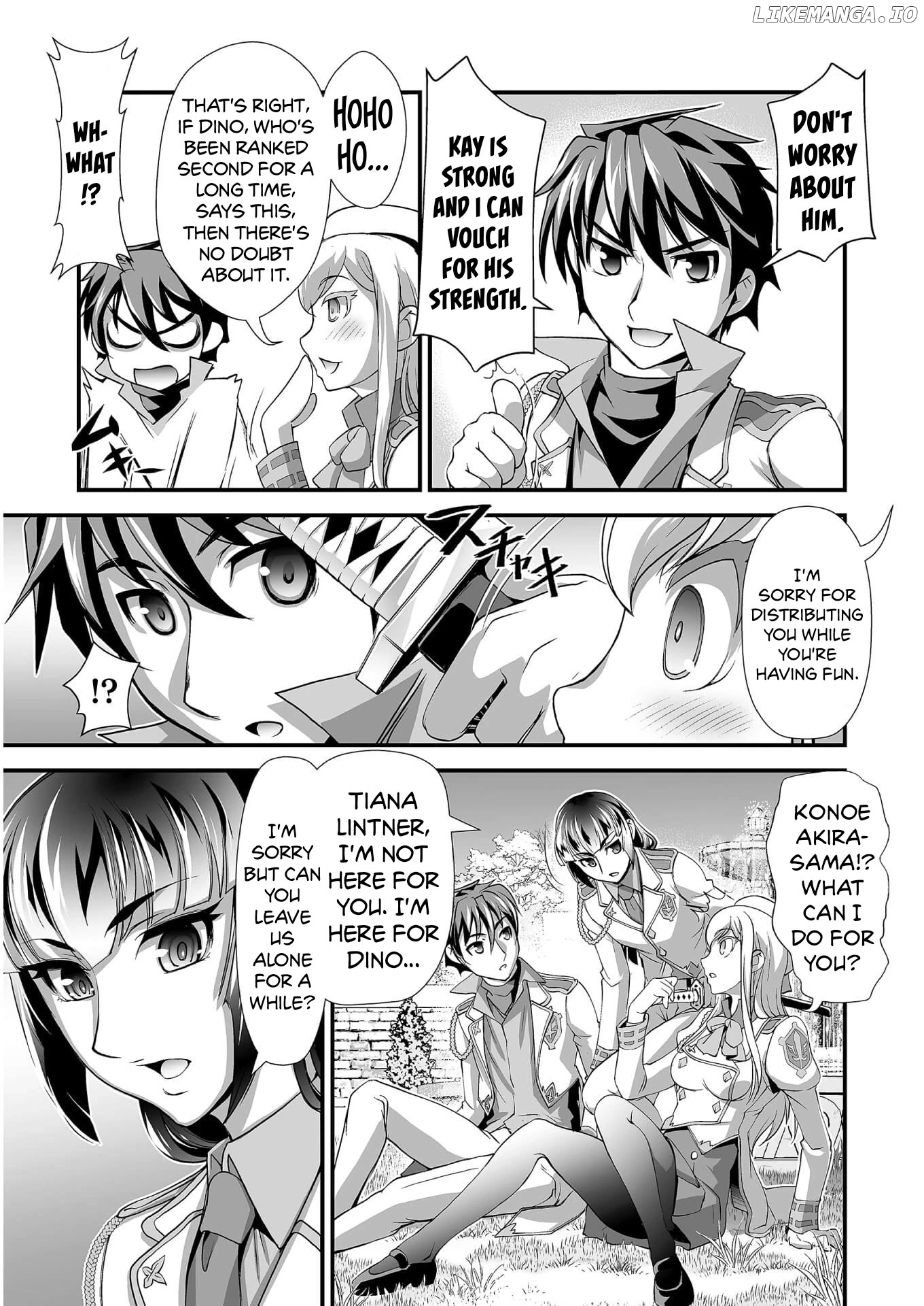 The Reward For Keeping Quiet Was Sex With Girls Dressed As Men chapter 6 - page 14