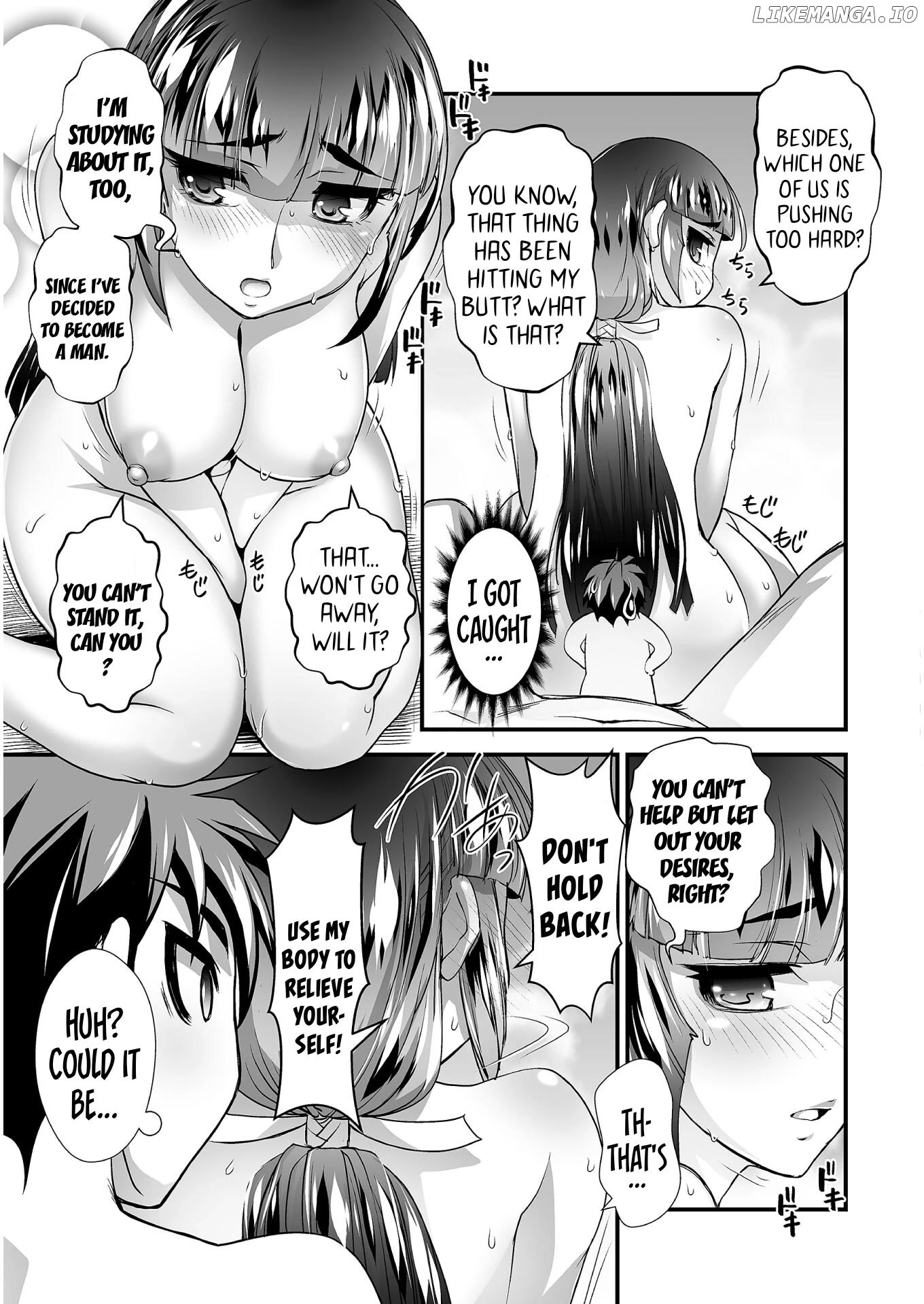 The Reward For Keeping Quiet Was Sex With Girls Dressed As Men chapter 9 - page 8
