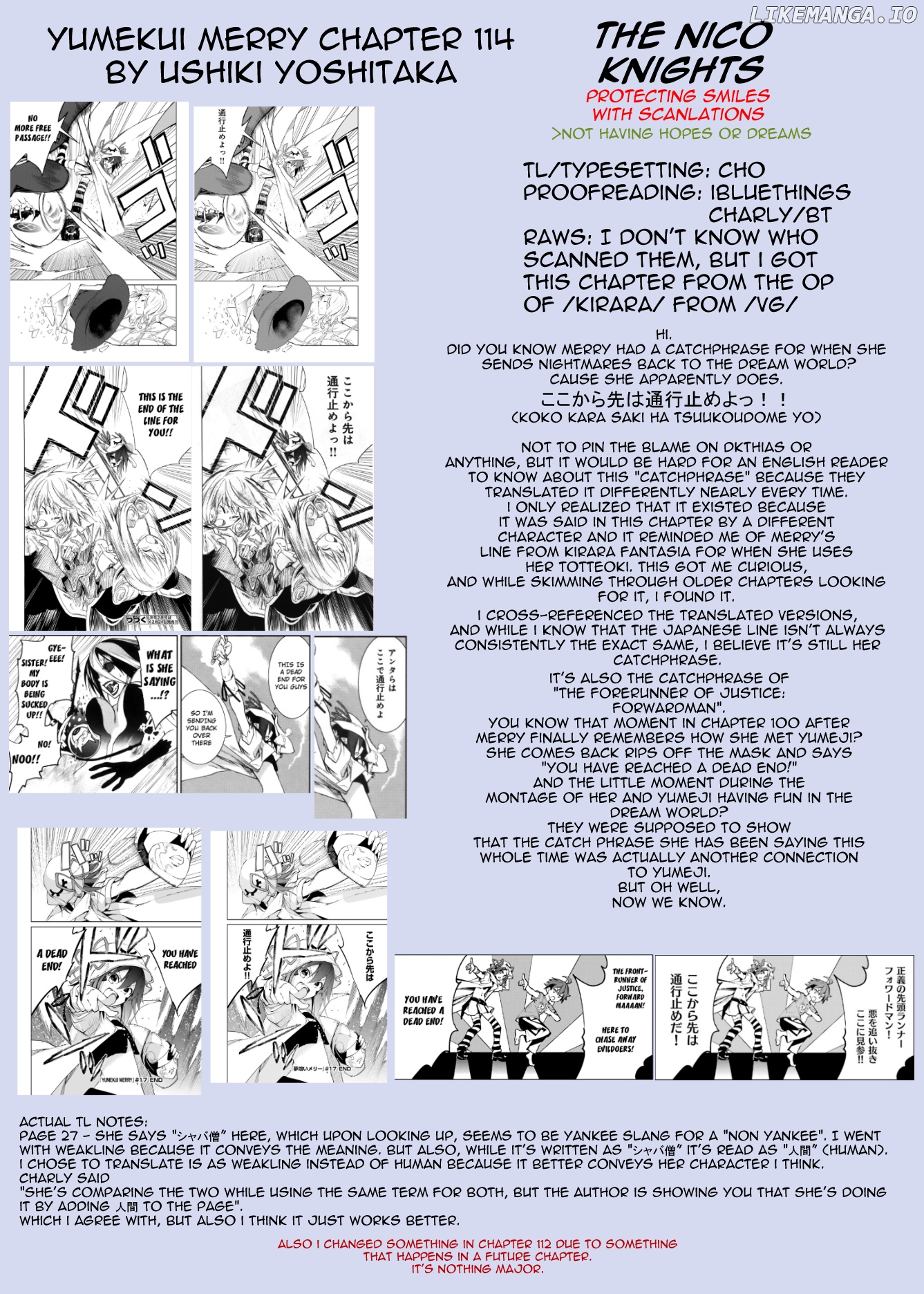 Yumekui Merry chapter 114 - page 29