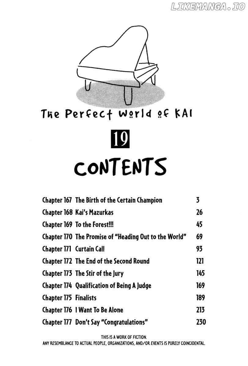 Piano no Mori Chapter 167 - page 4
