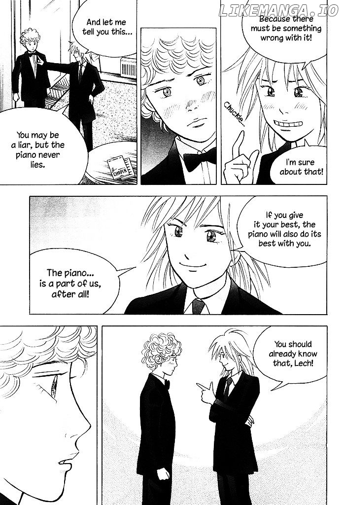 Piano no Mori Chapter 211 - page 16