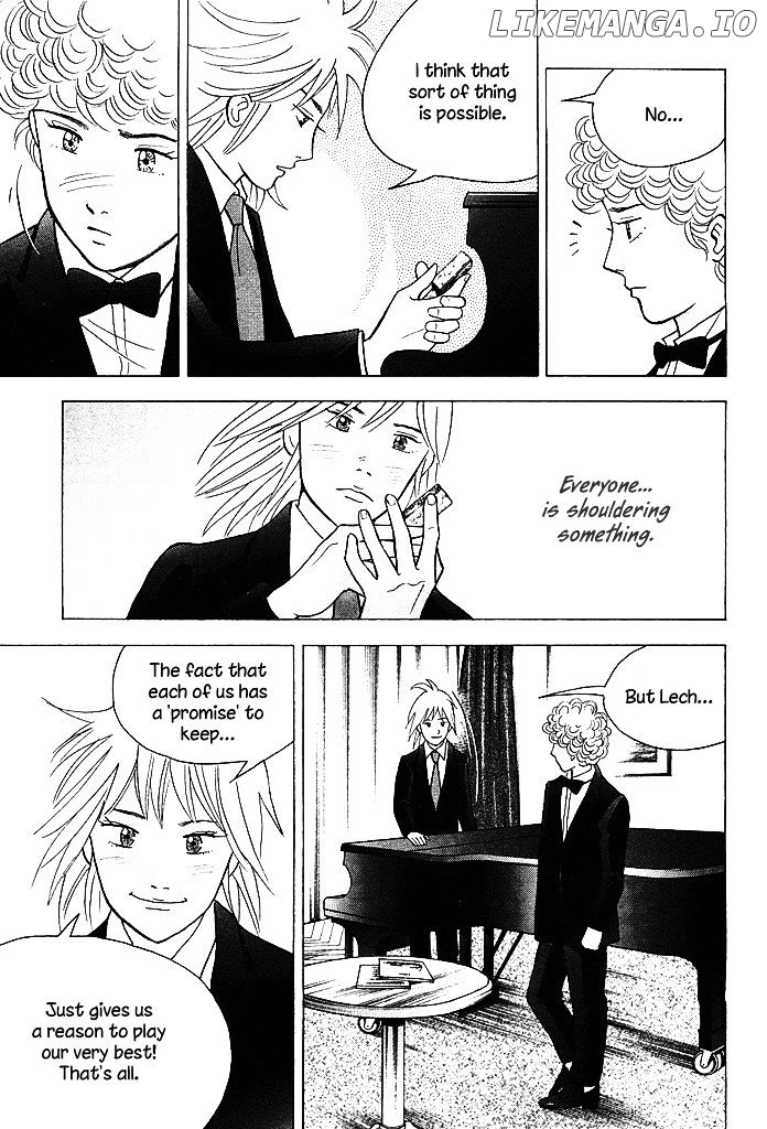 Piano no Mori Chapter 211 - page 8