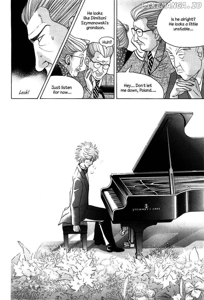 Piano no Mori Chapter 133 - page 14