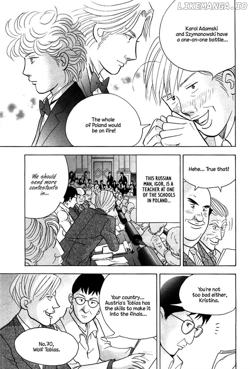 Piano no Mori Chapter 135 - page 8