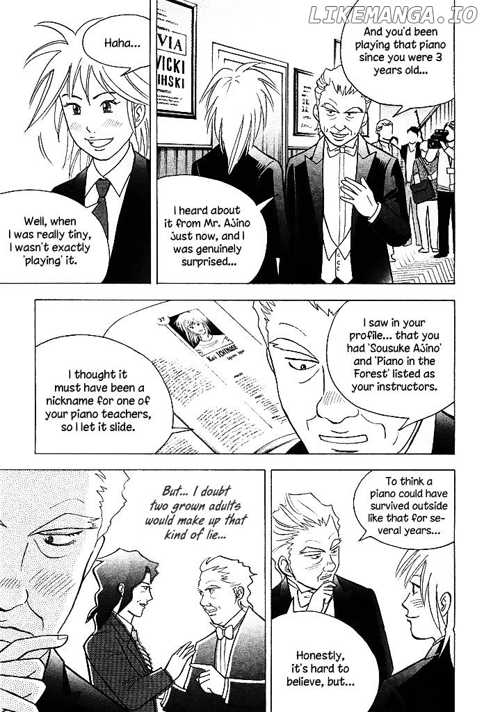 Piano no Mori Chapter 214 - page 4